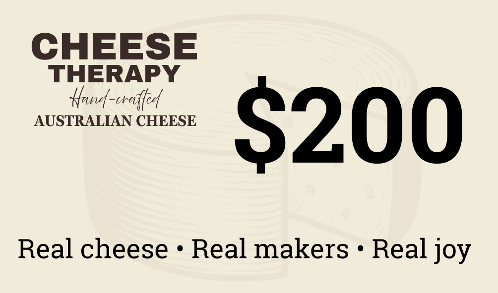 Cheese Therapy Gift Voucher - a really good idea