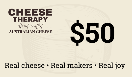 Cheese Therapy Gift Voucher - a really good idea