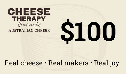 Cheese Therapy Gift Voucher - a really good idea